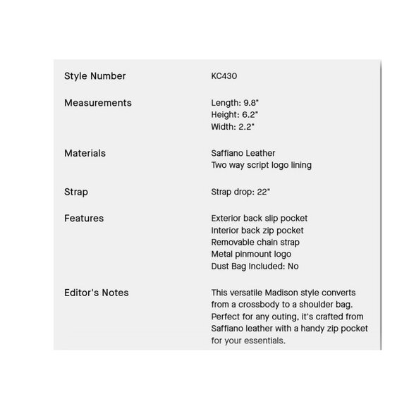 NWT Kate Spade 2pc. Madison Medium Crossbody & Card Holder Bundle - Black - Picture 7 of 12